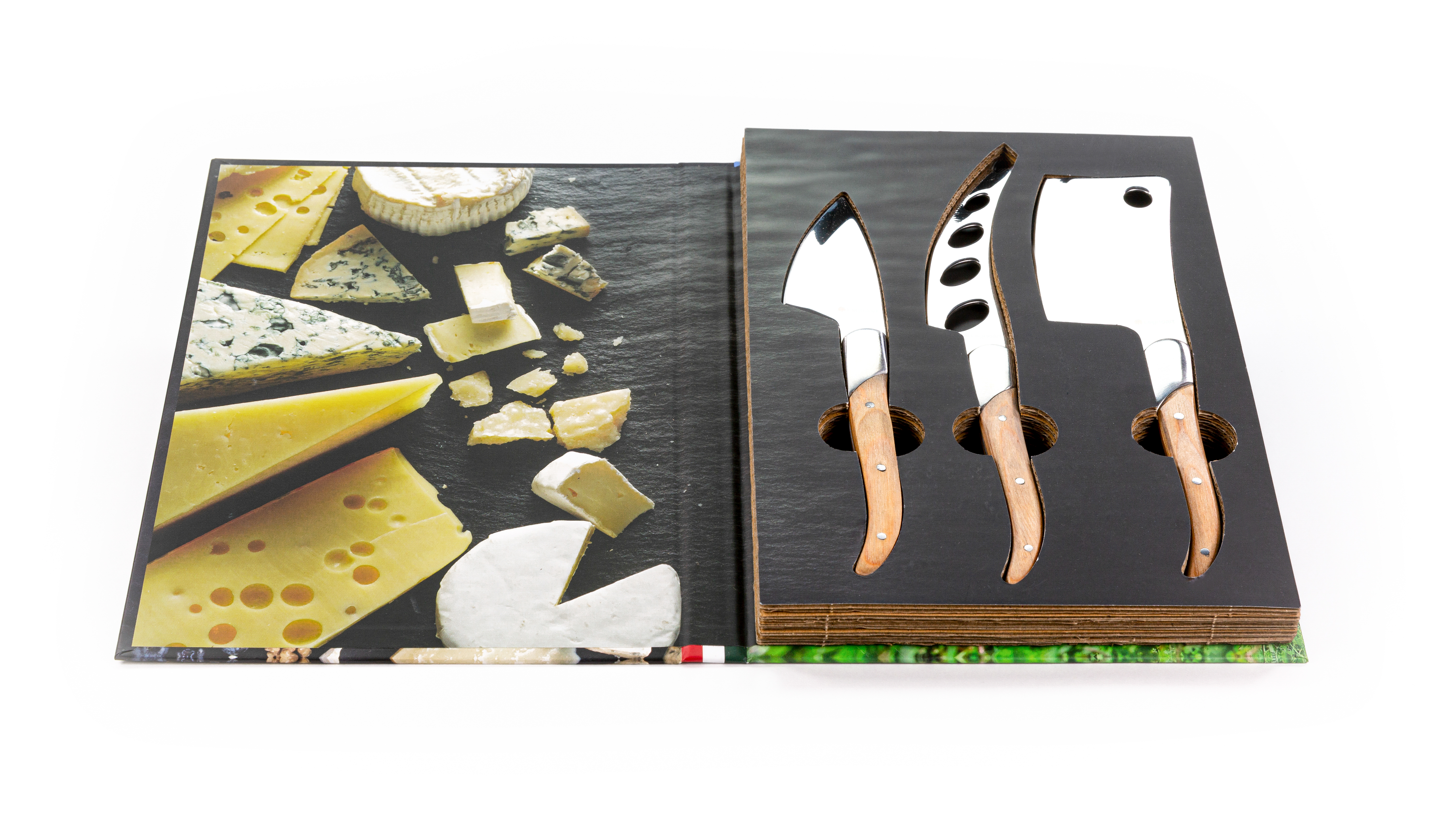 Legnoart REGGIO Osteknivesæt Lyst træ